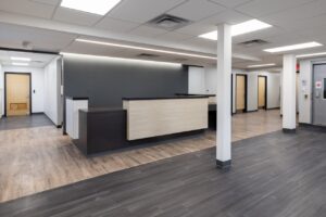 Lower Level Reception Area